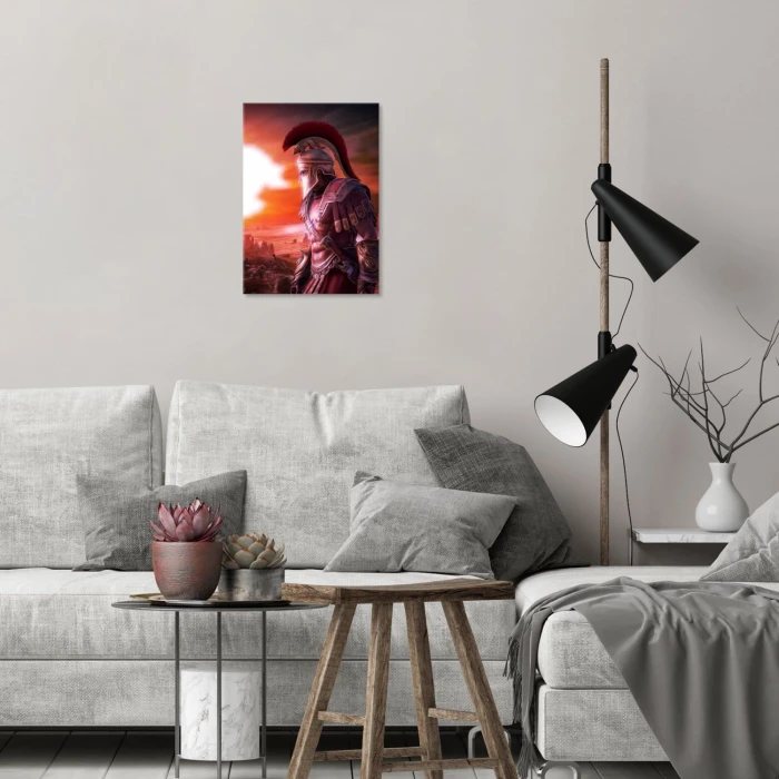 Poster metal ancient warrior gift
