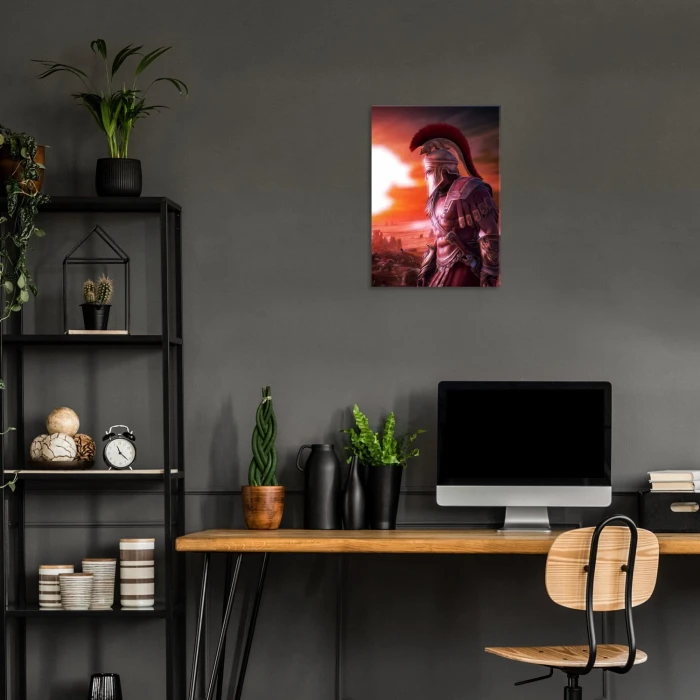 Poster metal ancient warrior gift