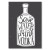 Poster metal save water drink vodka gift