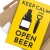 Poster metal open beer gift