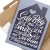 Plakat metalowy Gdy Bóg jest Prezent