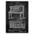 Poster metal Piano instrument Slate gift