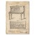 Plakat metalowy Piano instrument Retro Prezent