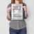 Plakat metalowy Piano instrument Stone Prezent