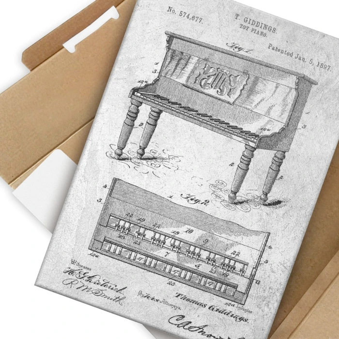 Poster metal Piano instrument Stone gift