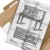 Plakat metalowy Piano instrument Daily Prezent
