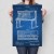 Plakat metalowy Piano instrument Tech Prezent