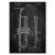 Poster metal Trumpet Musician Slate gift