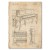 Poster metal Piano construction Retro gift