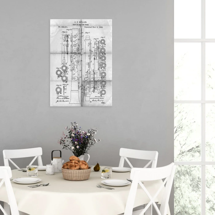 Poster metal Oboe English Horn Daily gift