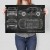 Poster metal Mercedes GLA Slate gift