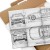 Plakat metalowy Mercedes C AMG Daily Prezent