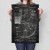 Poster metal Drum Percussion Slate gift