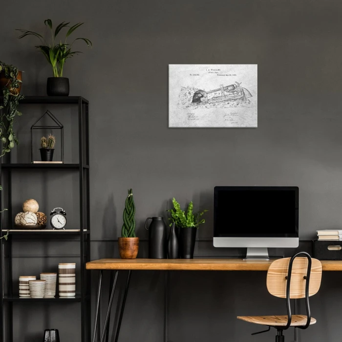 Plakat metalowy Animal Trap Stone Prezent