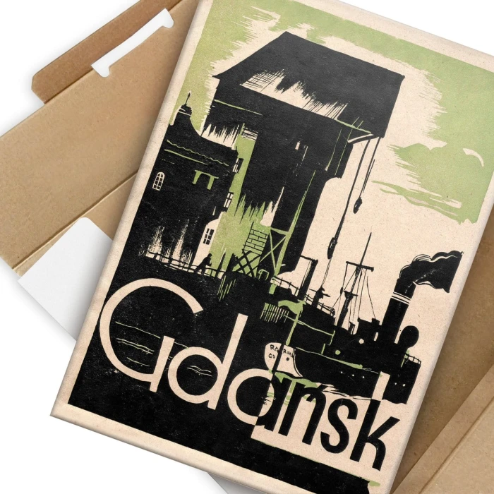 Plakat metalowy Gdańsk Prezent