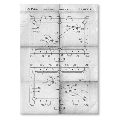 Plakat metalowy Billiard table Daily Prezent