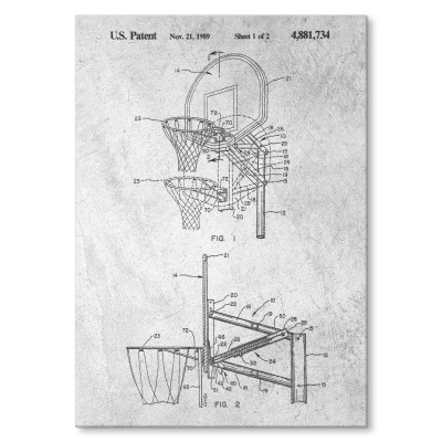 Poster metal Basketball sport Stone gift