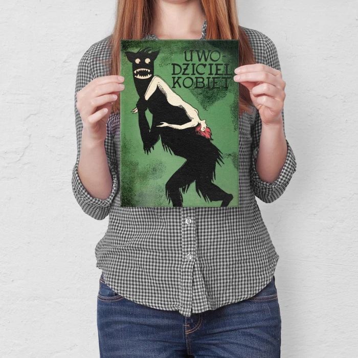Plakat metalowy Uwodziciel kobiet Prezent
