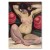 Poster metal Naga kobieta gift