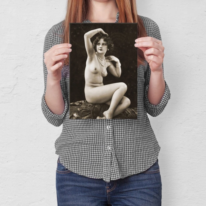 Plakat metalowy Erotyka 1920 Prezent