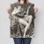 Poster metal Naga kobieta z gitarą gift
