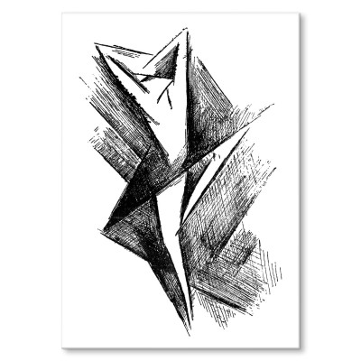 Plakat metalowy Baletnica Prezent