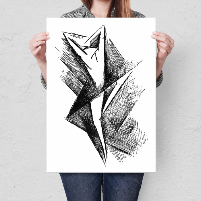 Poster metal Baletnica gift