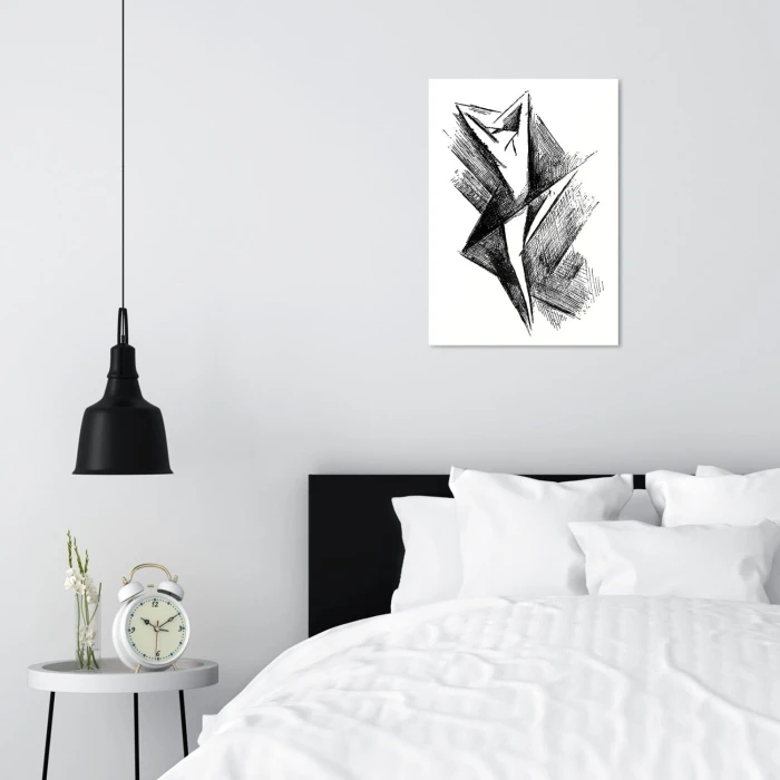 Poster metal Baletnica gift