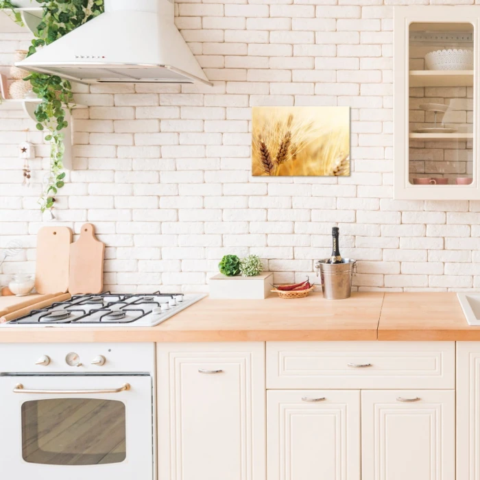 Plakat metalowy Kłosy zboża Prezent