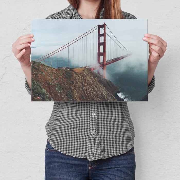 Poster metal Most we mgle gift
