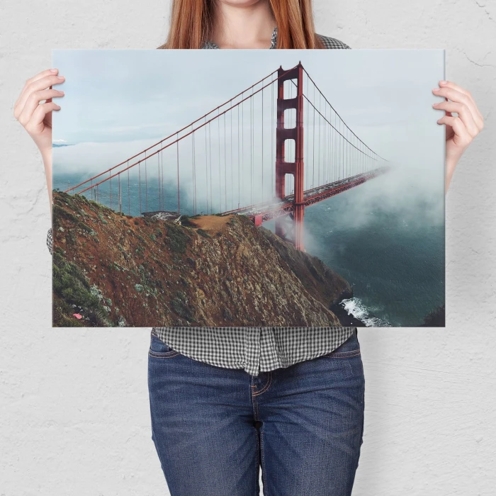 Poster metal Most we mgle gift