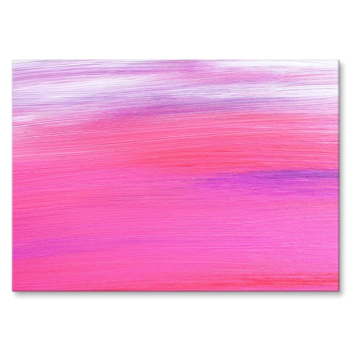 Plakat metalowy Pociągnięcia pędzla Prezent