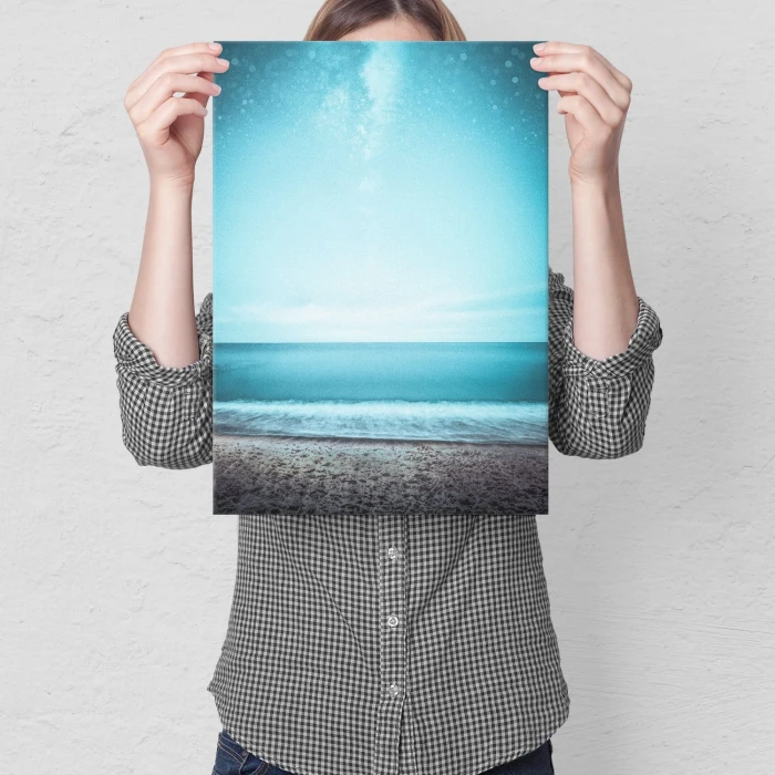 Poster metal Magiczna plaża gift