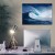Poster metal Wielka fala i surfing gift