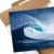 Poster metal Wielka fala i surfing gift