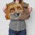 Poster metal Spojrzenie lisa gift