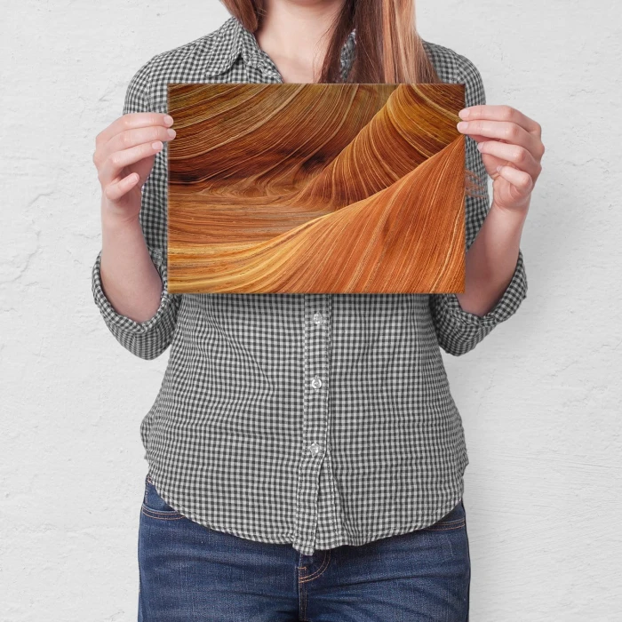 Plakat metalowy Abstrakcyjna natura Prezent