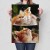 Poster metal Kotek i rybka gift