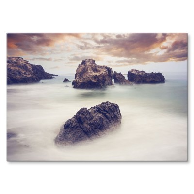 Plakat metalowy Mglisty ocean Prezent