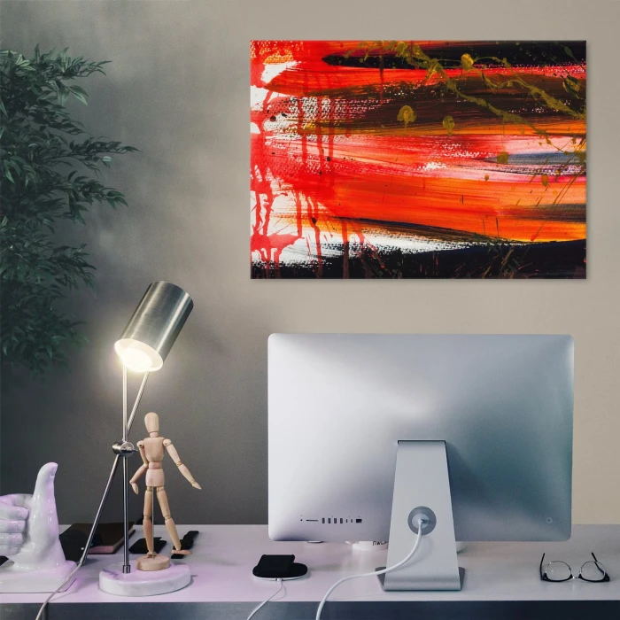 Poster metal Obraz olejny gift