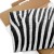 Poster metal Zebra w paski gift
