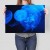 Poster metal Meduzy w ciemności gift