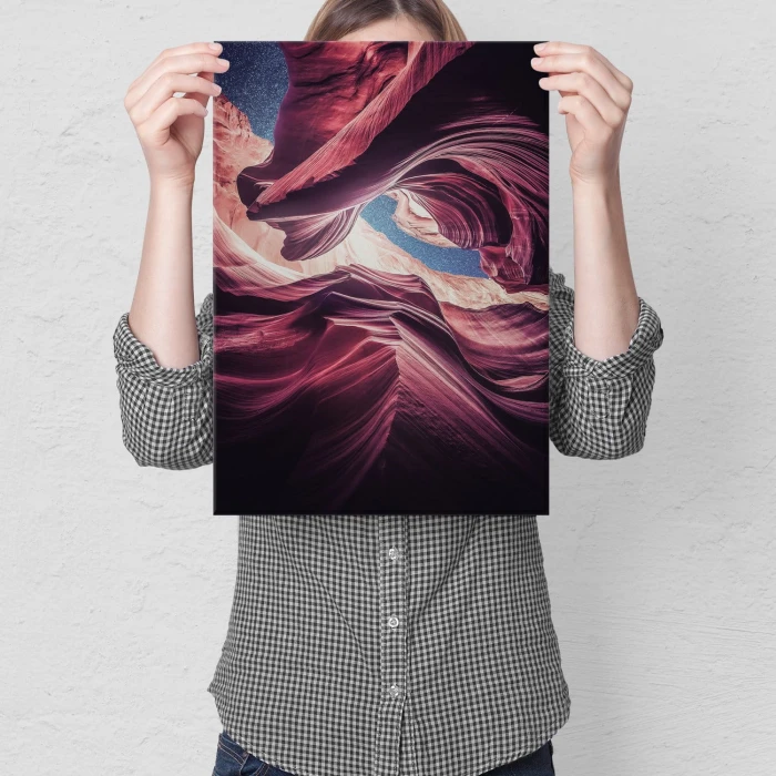 Poster metal Abstrakcyjna natura gift