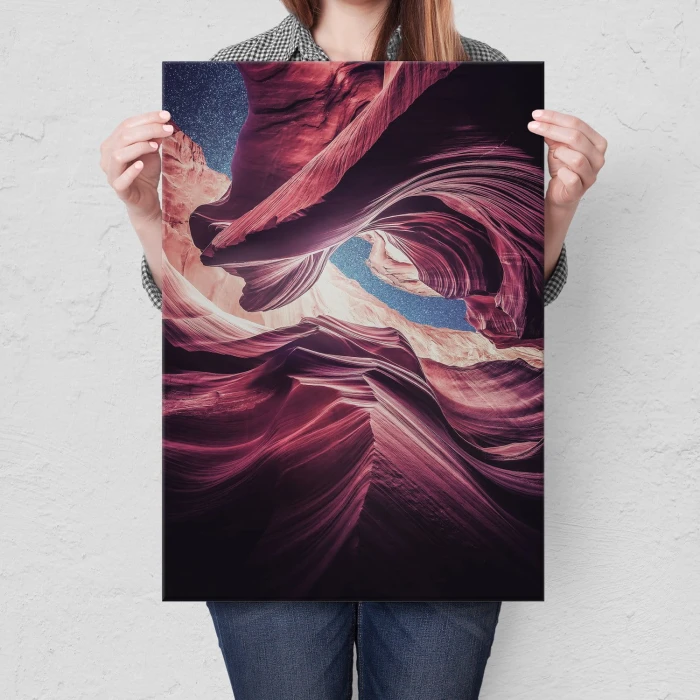 Poster metal Abstrakcyjna natura gift
