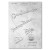 Plakat metalowy Flute Musical Stone Prezent