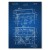 Plakat metalowy Piano Music Tech Prezent