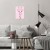 Poster metal Cool giraffe gift