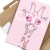 Poster metal Cool giraffe gift