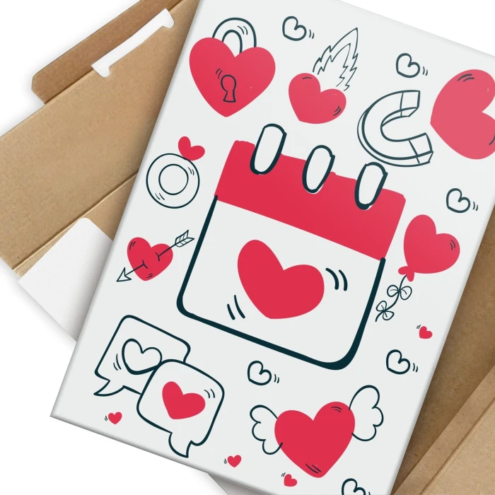 Poster metal Walentynki gift