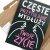Poster metal Częste przytulanie gift